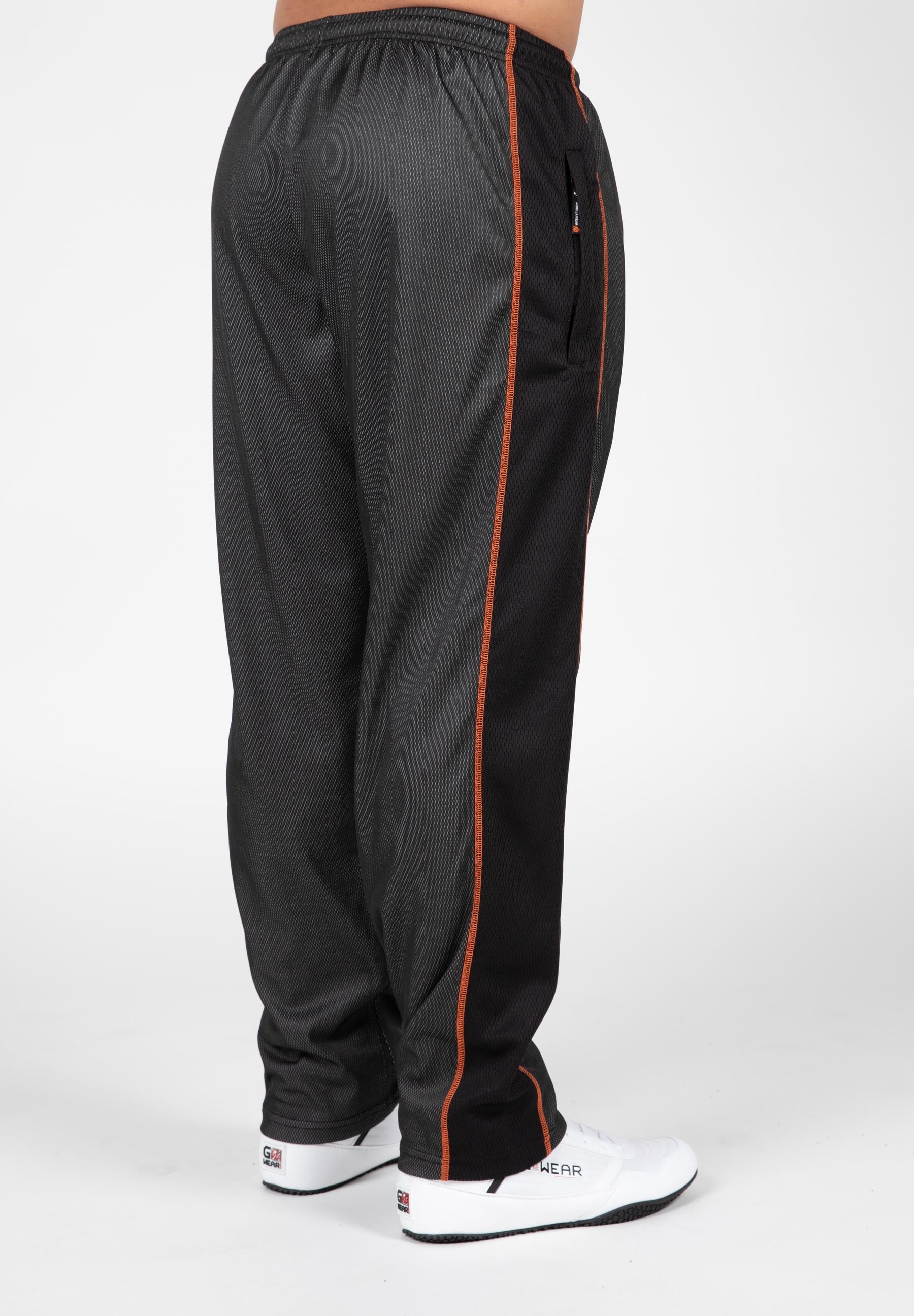 Gorilla Wear Wallace Mesh Pants - Gray/Orange