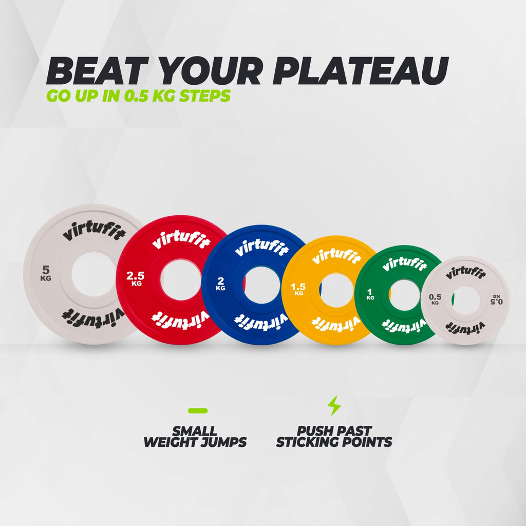 VirtuFit Olympische Fractional Plate - Halterschijf - Bumper Plate -  2 kg