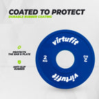 VirtuFit Olympische Fractional Plate - Halterschijf - Bumper Plate -  2 kg