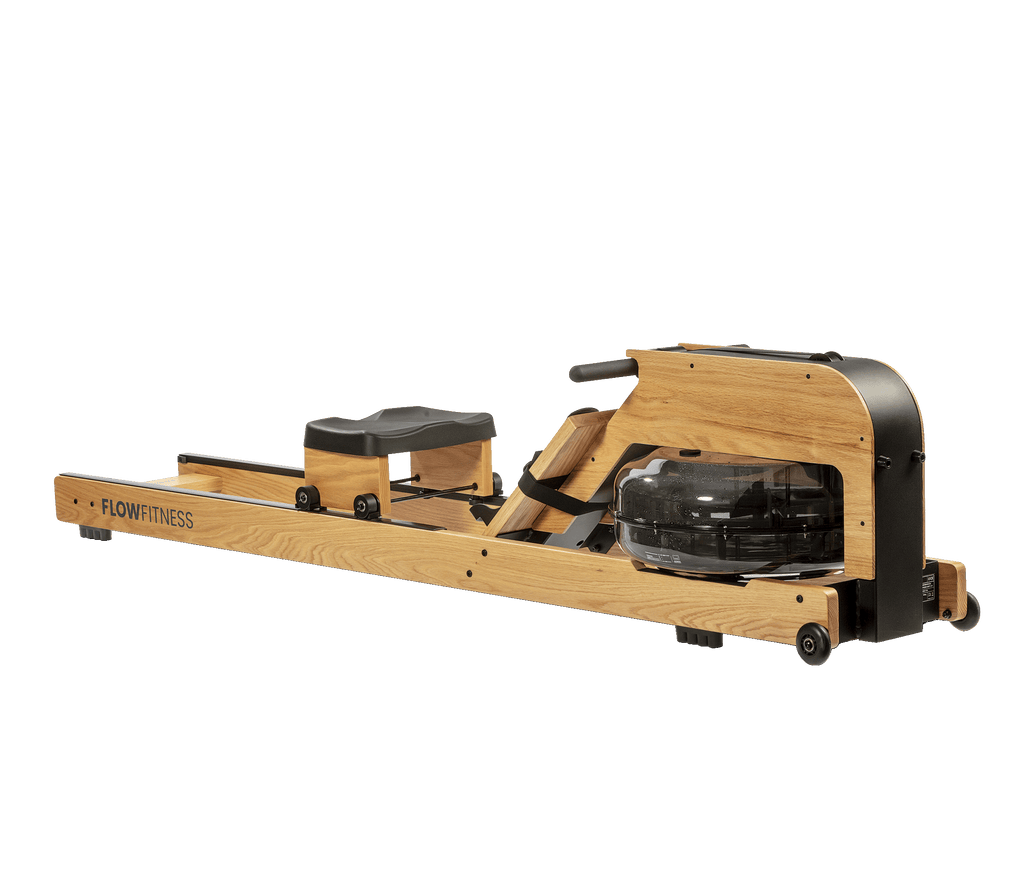 Flow Fitness Perform W9i Oak Rowing Machine
