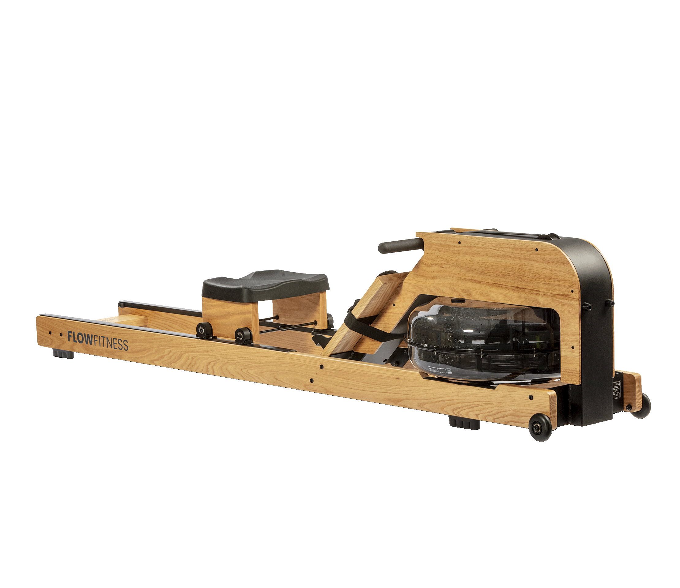Flow Fitness Perform W9i Oak Rowing Machine
