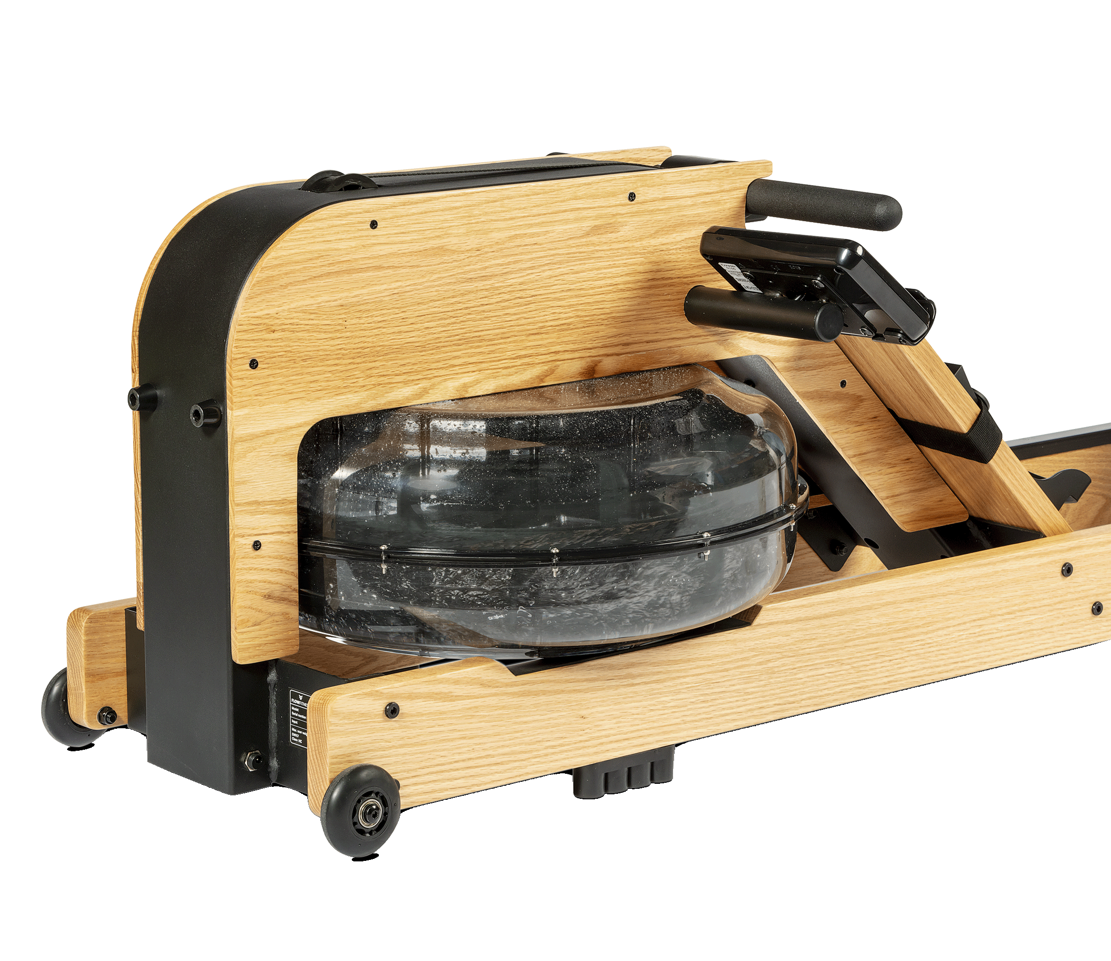 Flow Fitness Perform W9i Oak Rowing Machine