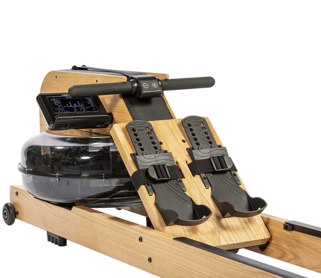 Flow Fitness Perform W9i Oak Rowing Machine