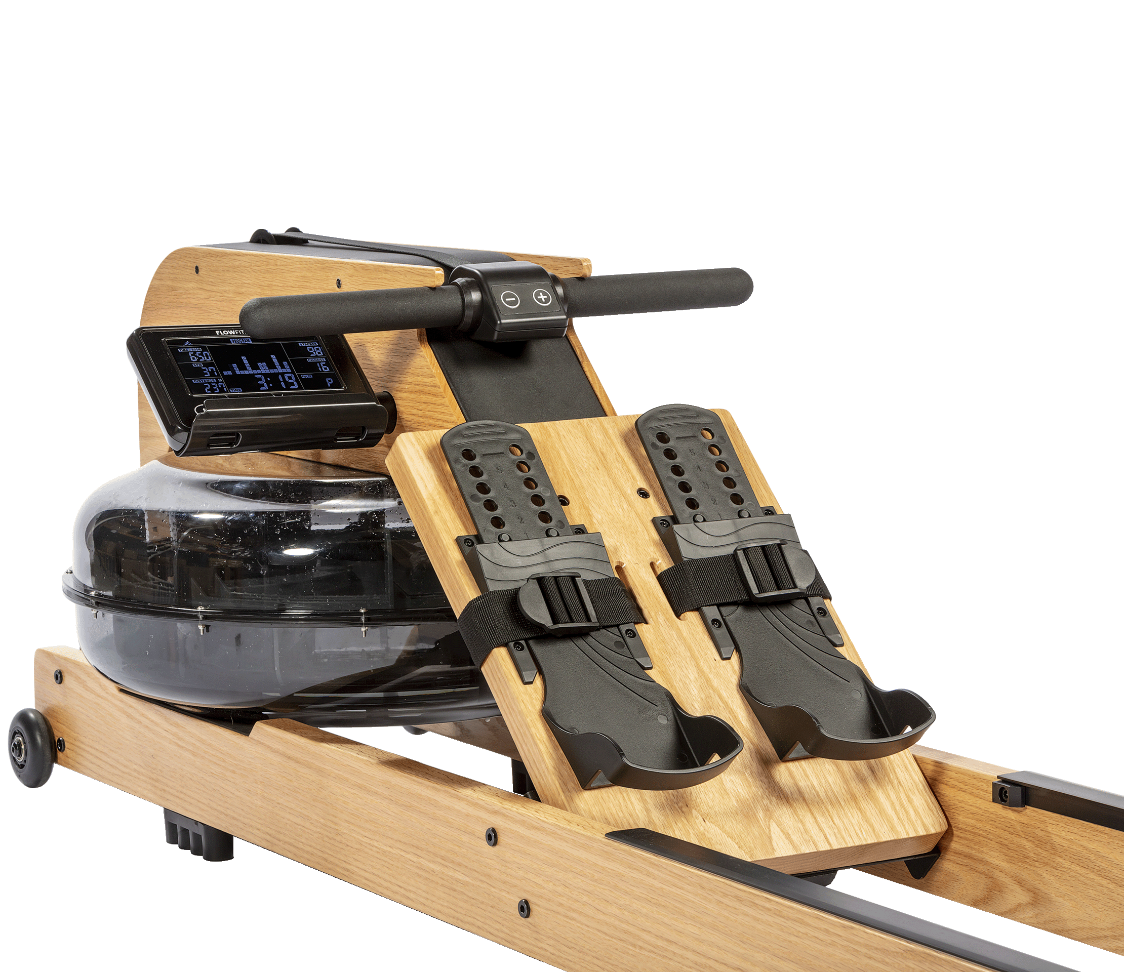 Flow Fitness Perform W9i Oak Rowing Machine