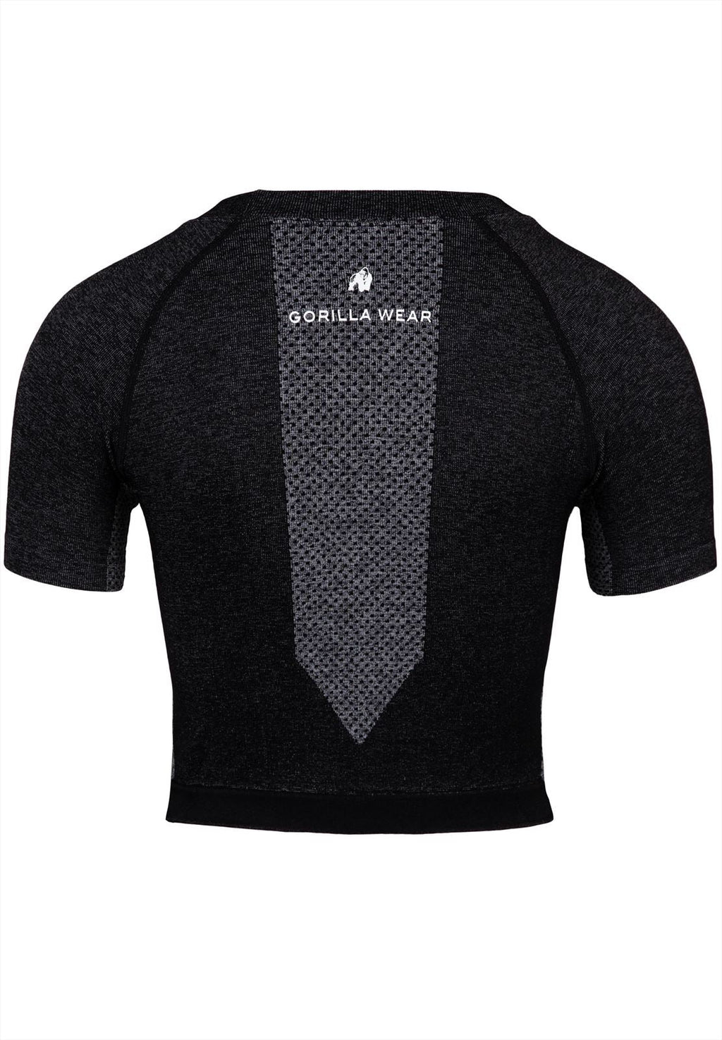 Selah Seamless Crop Top - Black