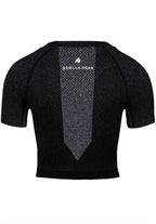Selah Seamless Crop Top - Black