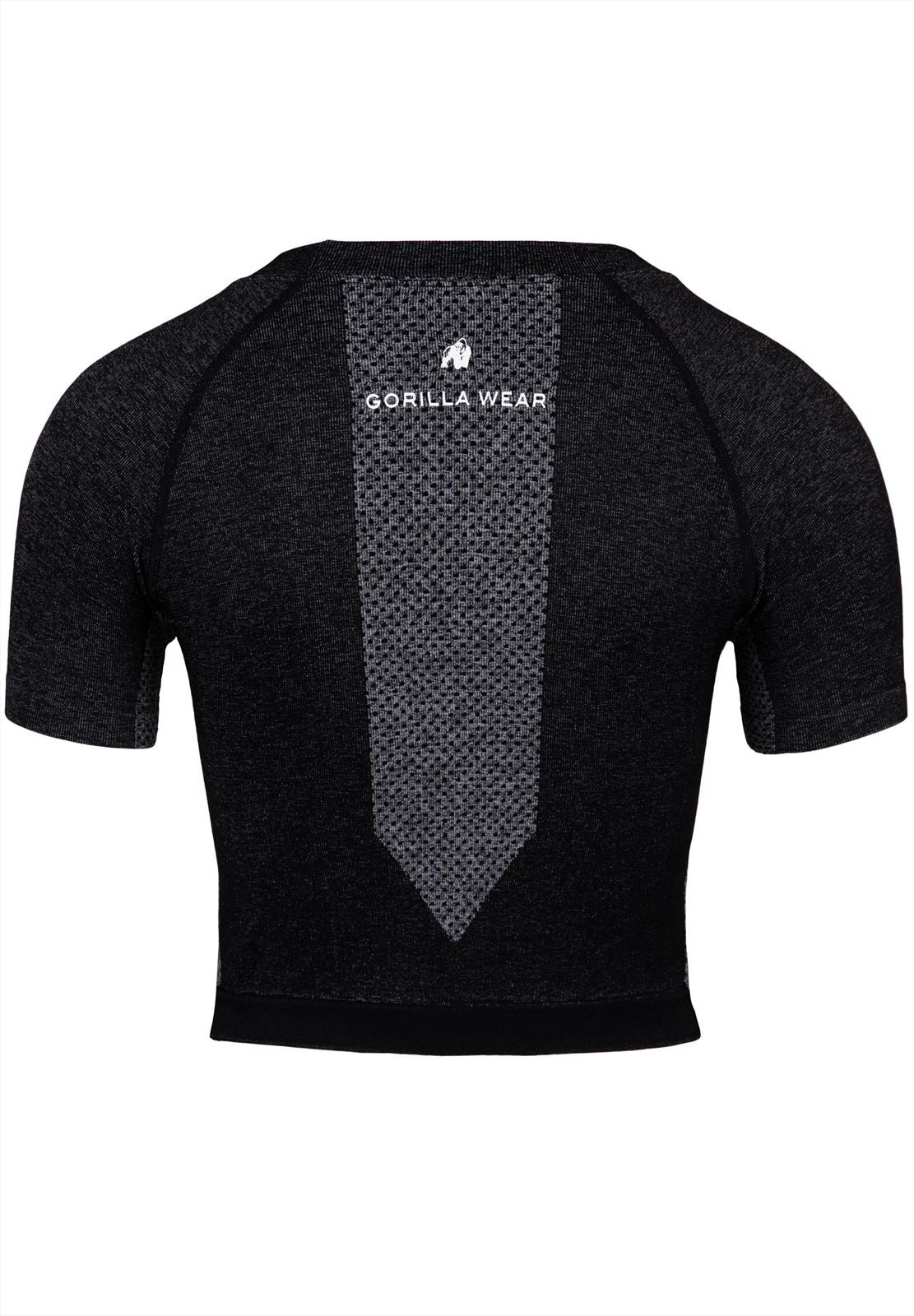 Selah Seamless Crop Top - Black
