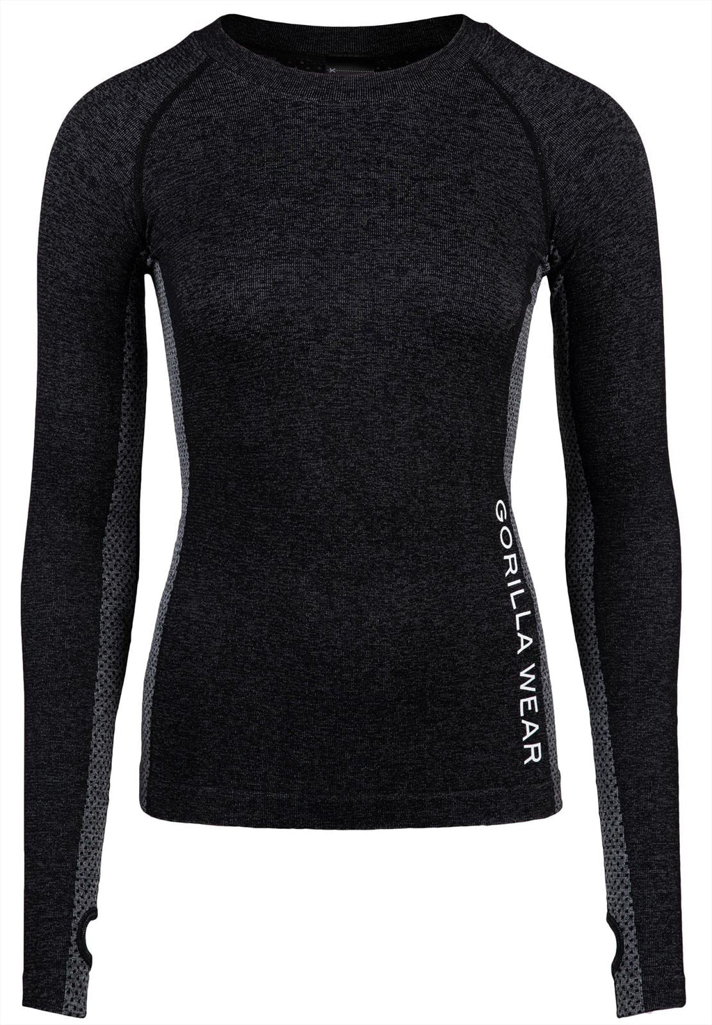 Selah Seamless Long Sleeve - Black