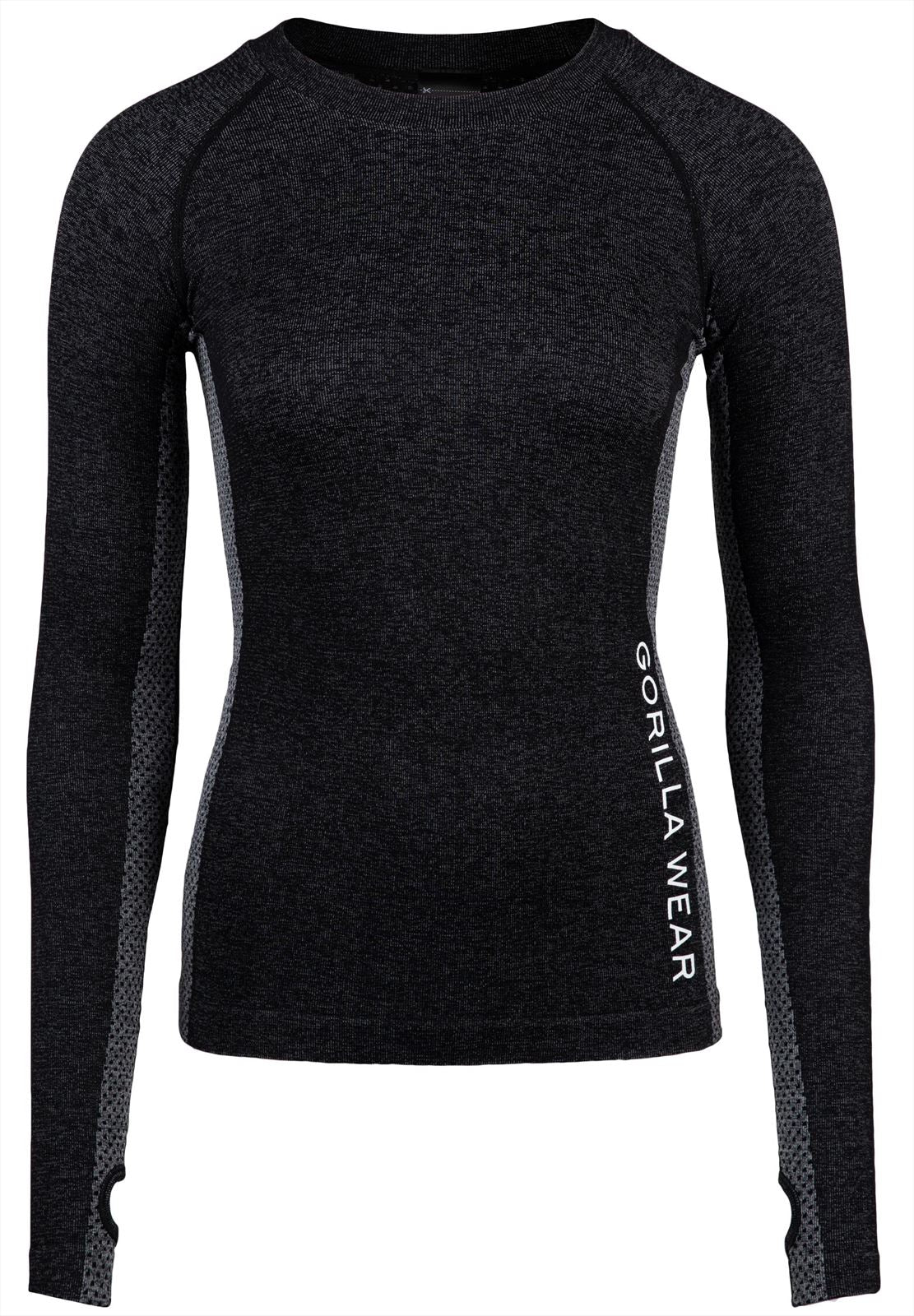 Selah Seamless Long Sleeve - Black