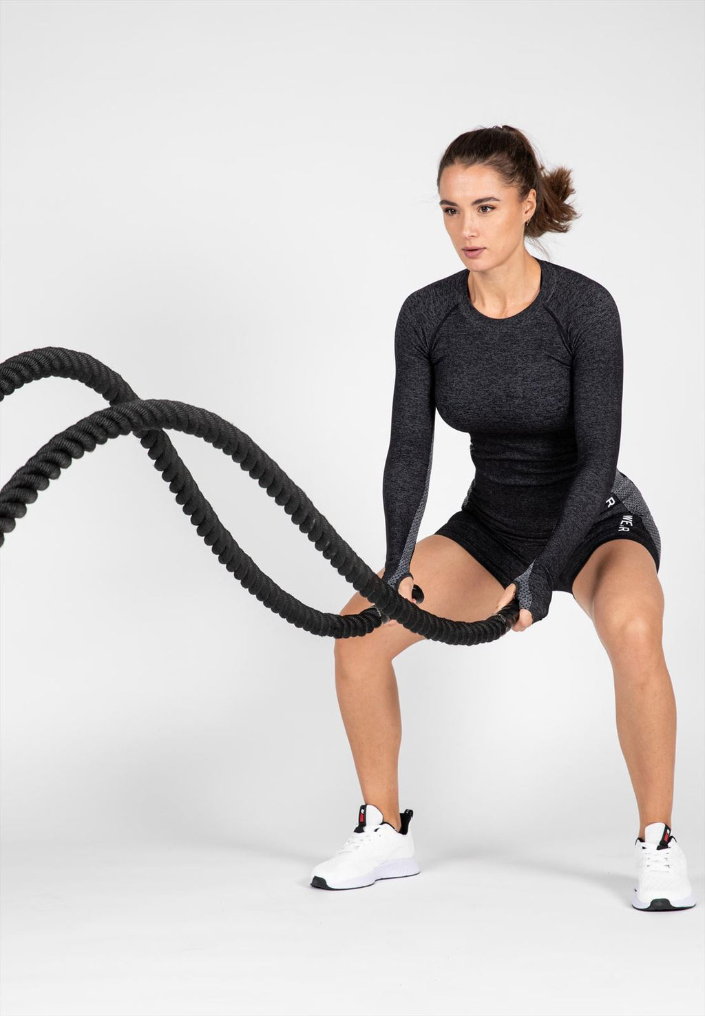 Selah Seamless Shorts - Black