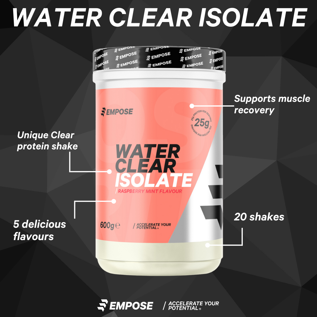 Empose Nutrition Water Clear Isolate - Protein Lemonade - 600 gr - Raspberry Mint