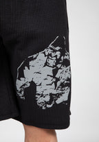 Buffalo Old School Workout Shorts - Black/Gray