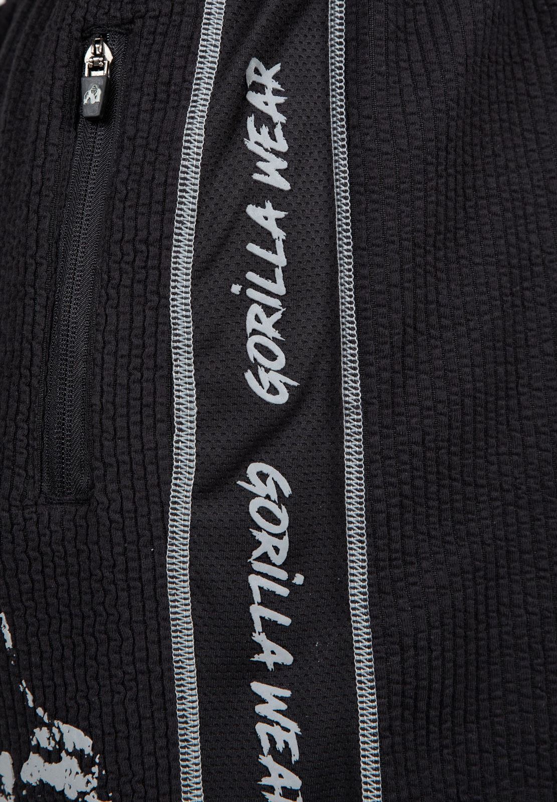 Buffalo Old School Workout Shorts - Black/Gray