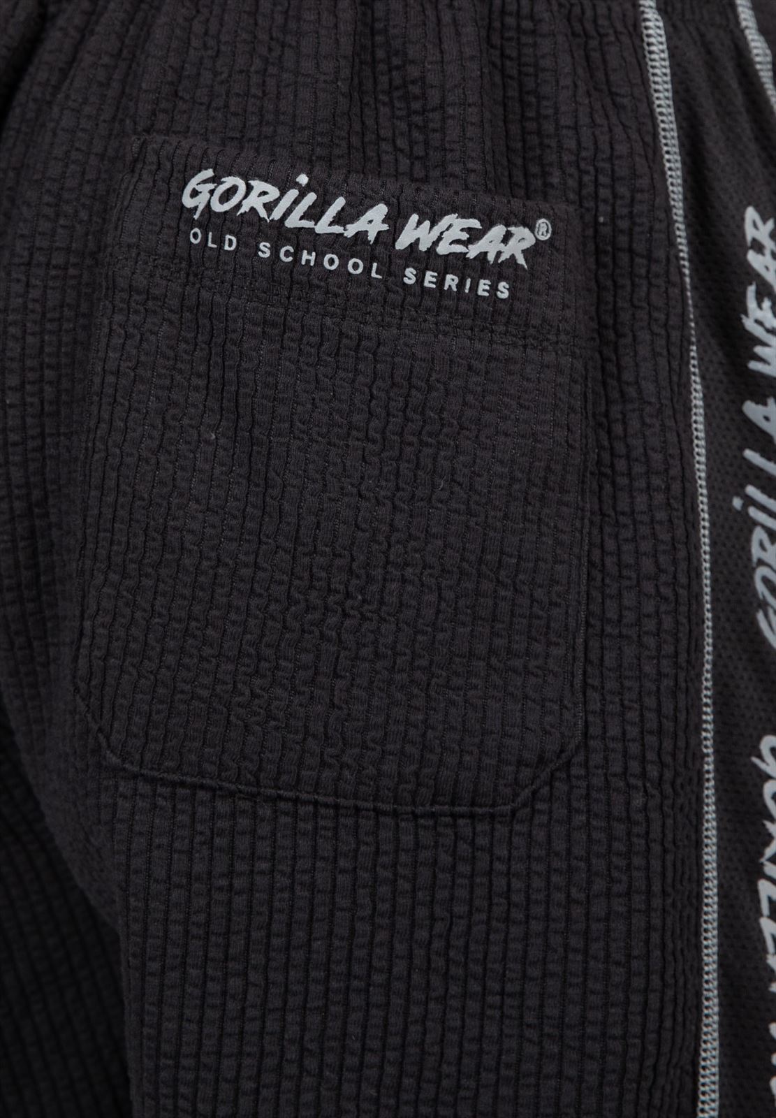 Buffalo Old School Workout Shorts - Black/Gray