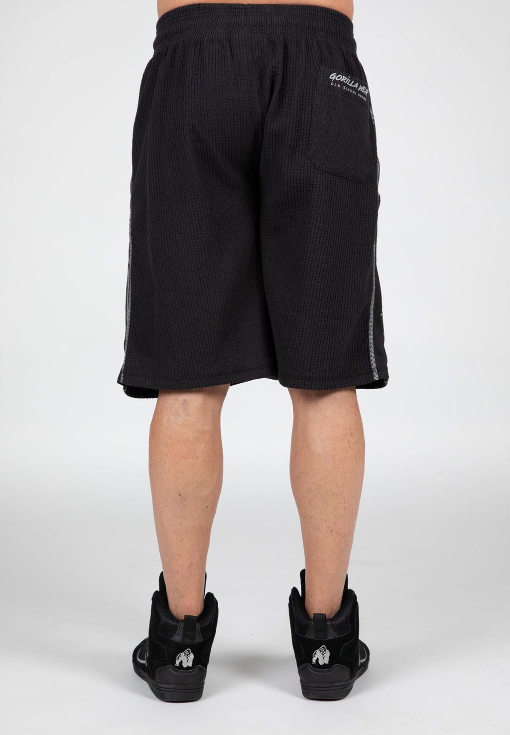 Buffalo Old School Workout Shorts - Black/Gray