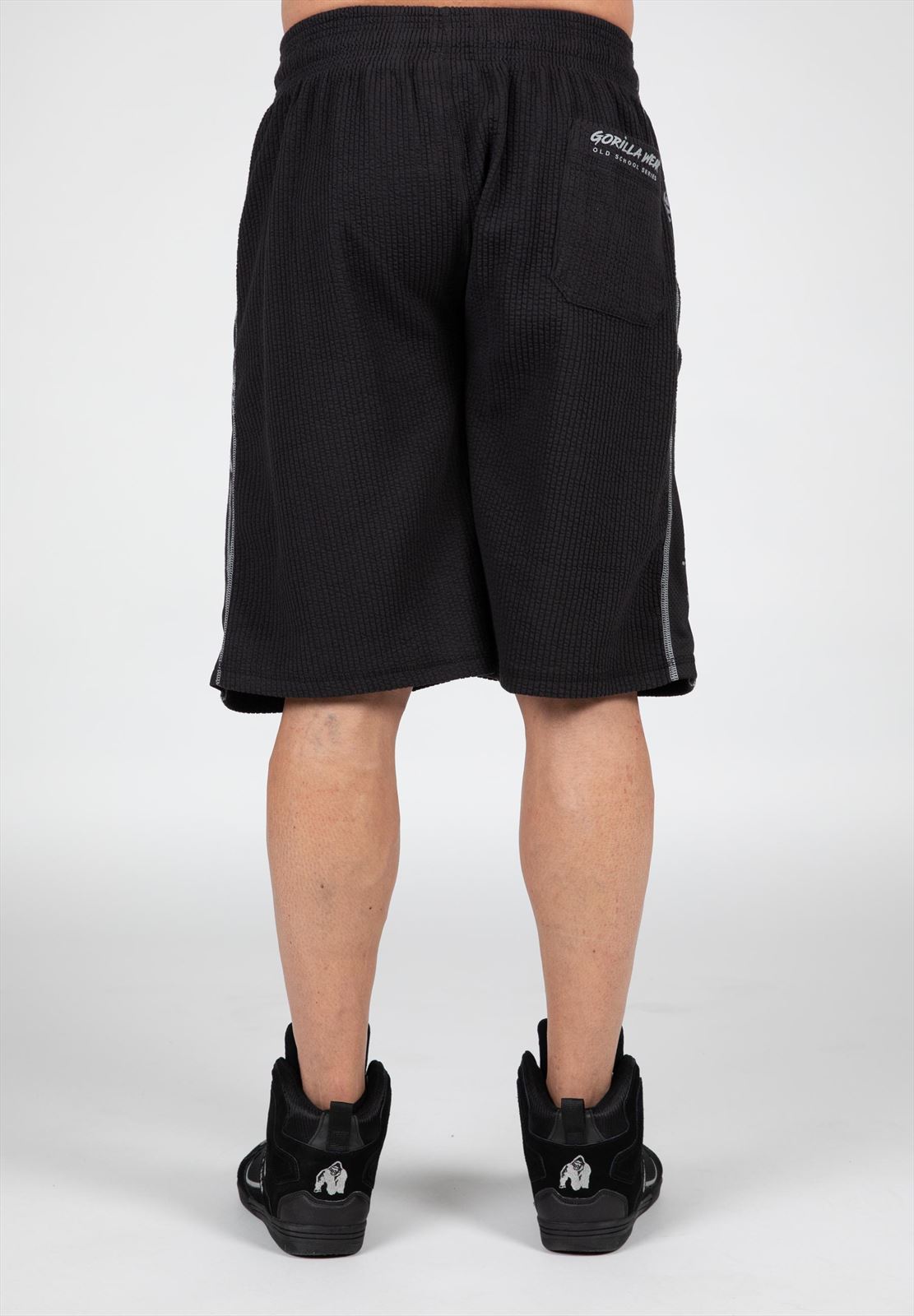 Buffalo Old School Workout Shorts - Black/Gray