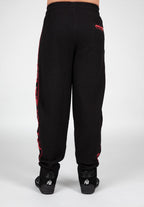 Buffalo Old School Workout Pants - Black/Red
