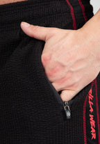 Buffalo Old School Workout Pants - Black/Red