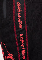 Buffalo Old School Workout Pants - Black/Red