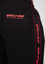 Buffalo Old School Workout Pants - Black/Red