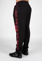 Buffalo Old School Workout Pants - Black/Red