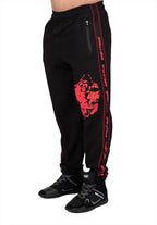 Buffalo Old School Workout Pants - Black/Red