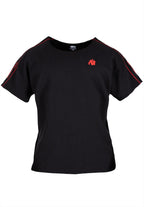 Buffalo Old School Workout Top - Black/Red