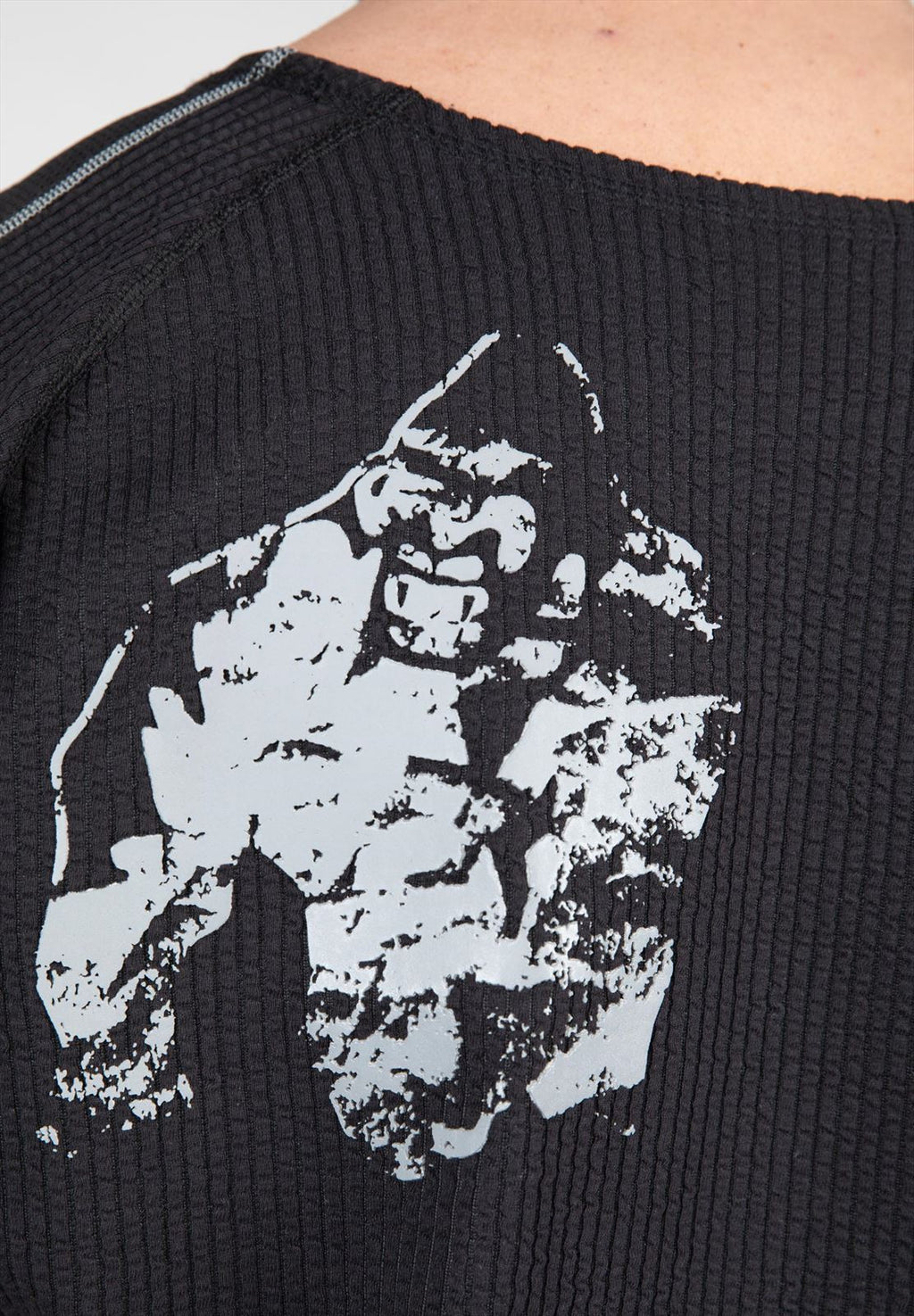 Buffalo Old School Workout Top - Black/Gray