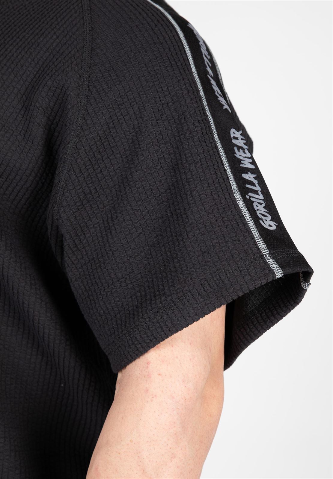 Buffalo Old School Workout Top - Black/Gray