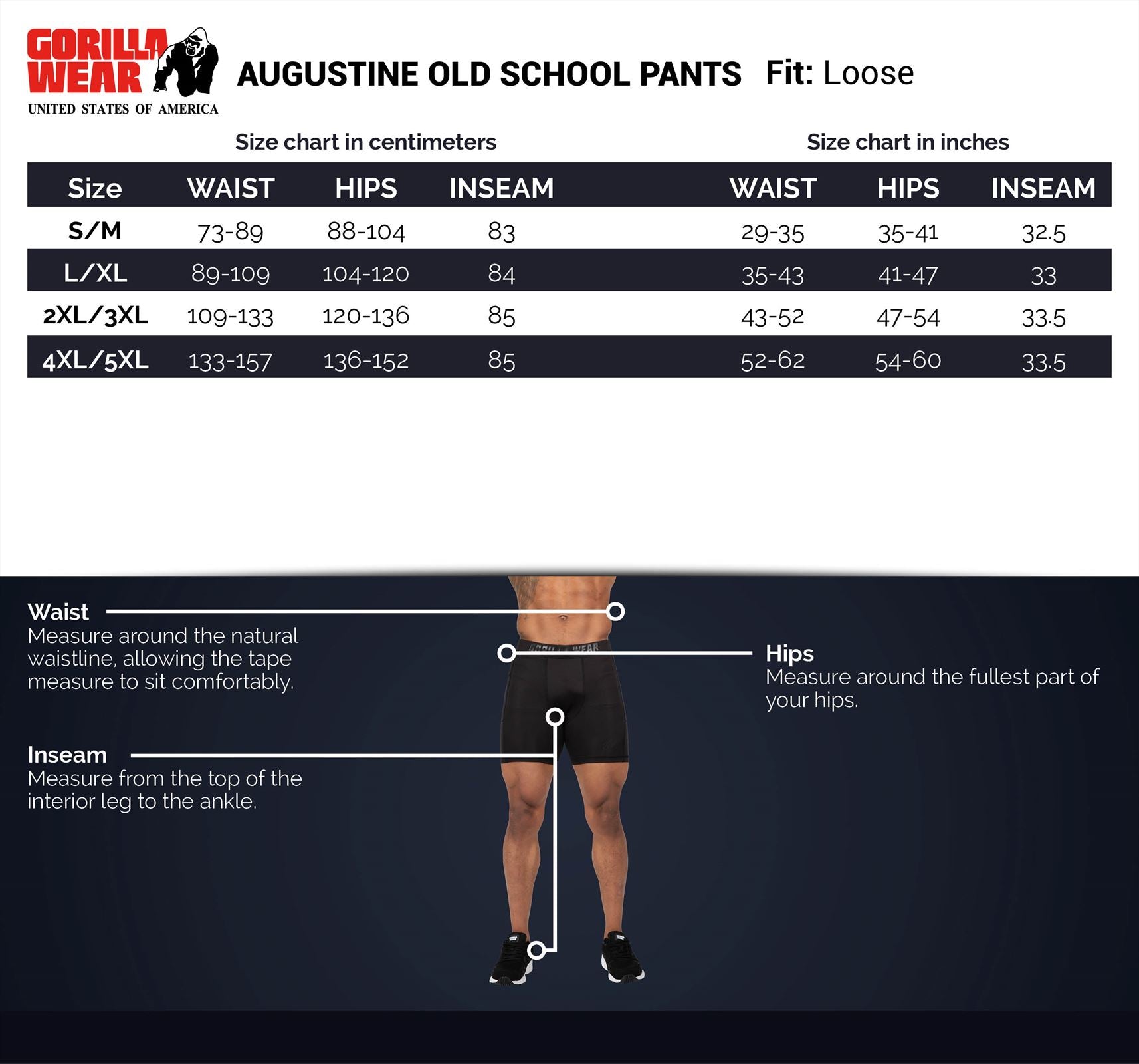 Augustine Old School Pants - Gray