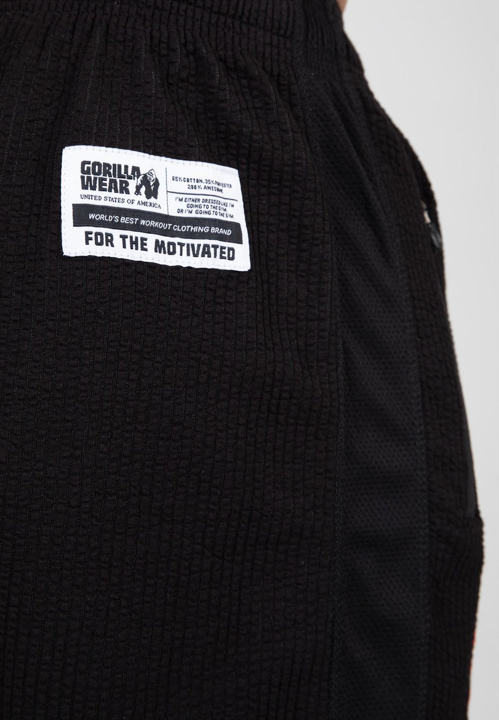 Augustine Old School Shorts - Black/Red