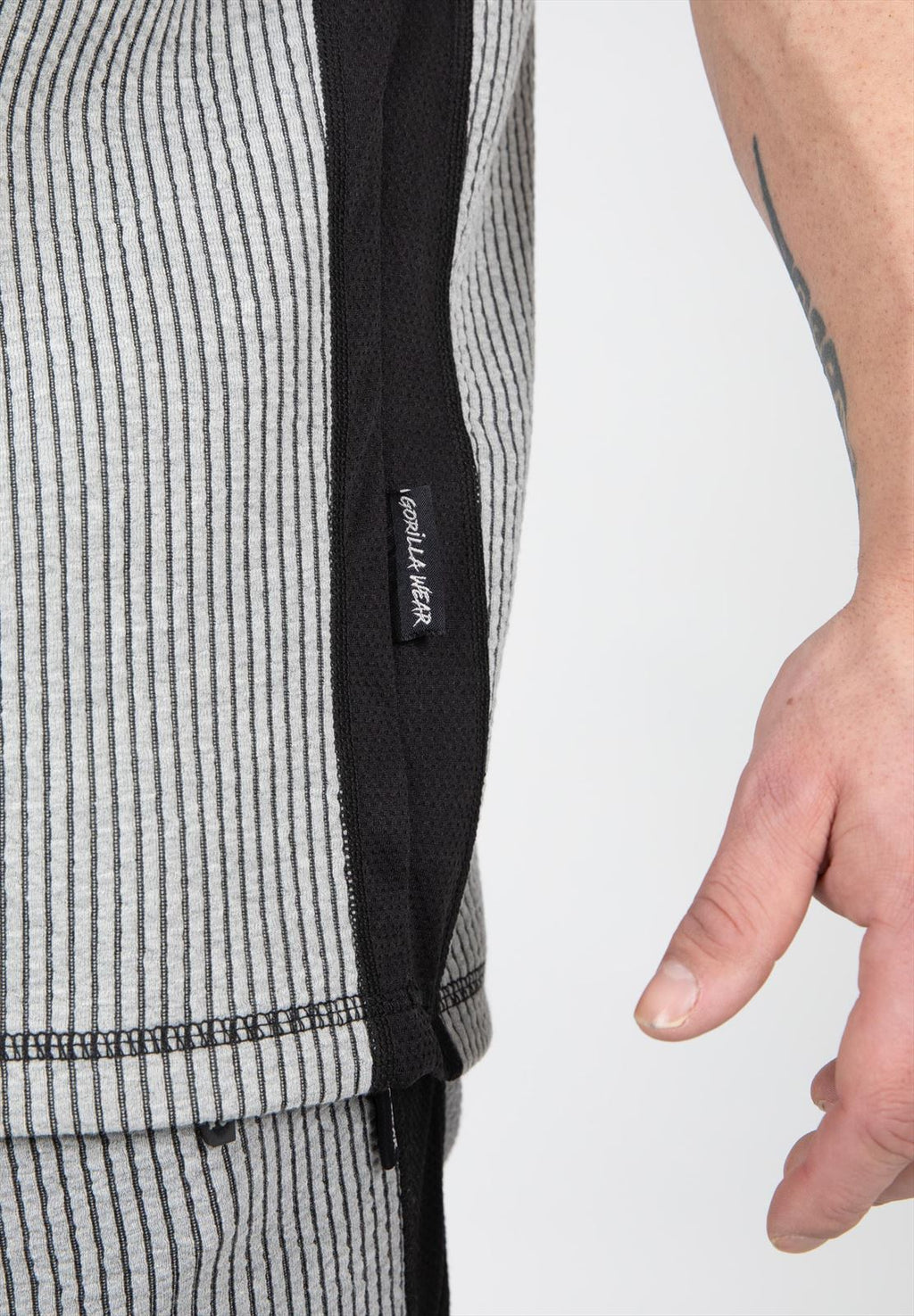 Augustine Old School Workout Top - Gray