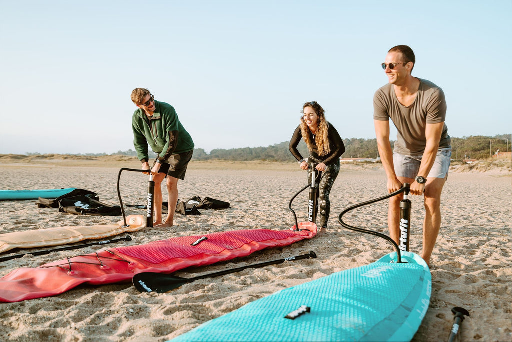 Virtufit Supboard Voyager 381 - Turquoise - Includes accessories and carry bag