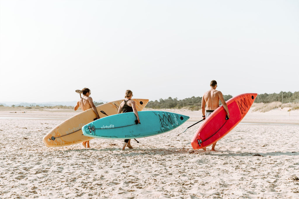 Virtufit Supboard Voyager 381 - Turquoise - Includes accessories and carry bag