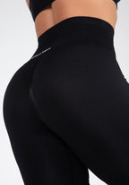 Gorilla Wear Quincy Seamless Cycling Shorts - Black