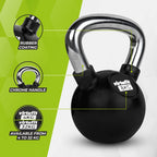 VirtuFit Kettlebell Pro - Rubber - 8 kg