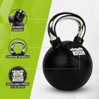 VirtuFit Kettlebell Pro - Rubber - 32 kg