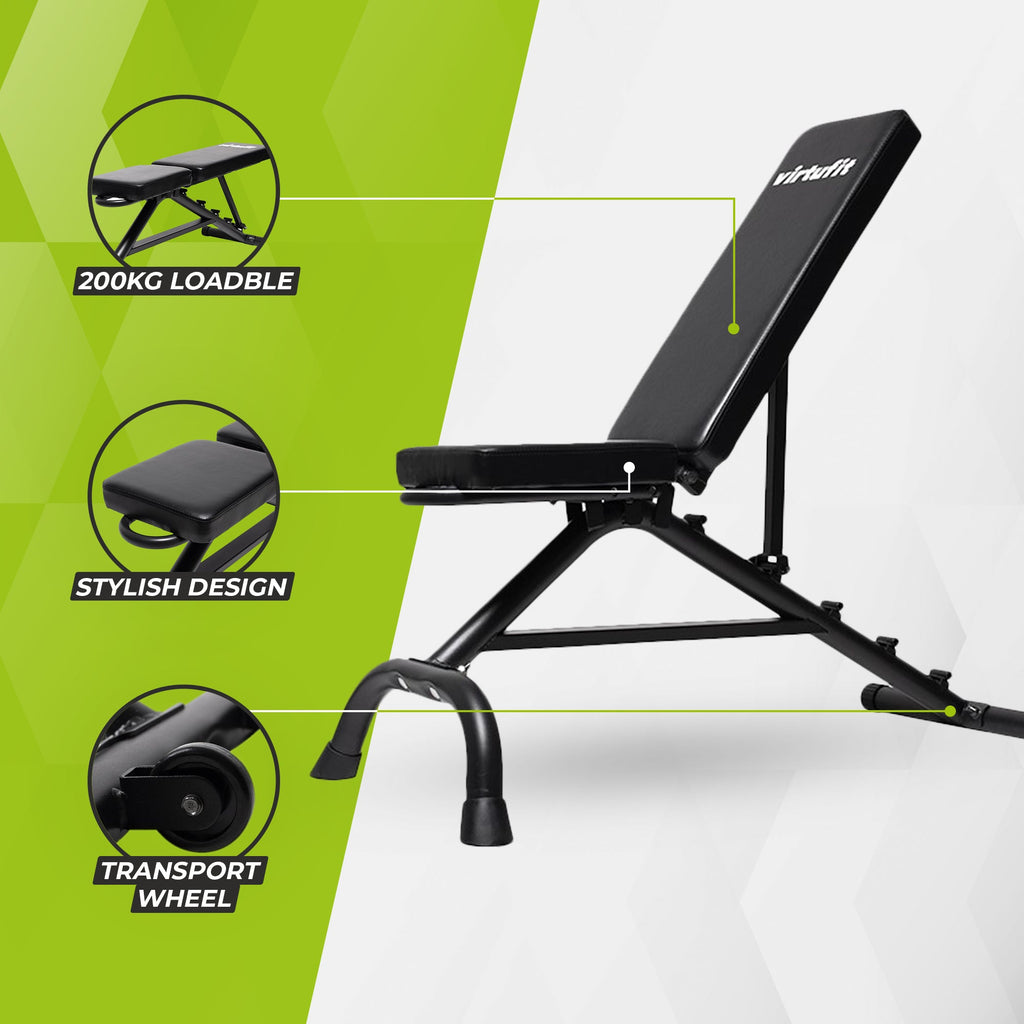 VirtuFit Multifunctional Adjustable Weight Bench