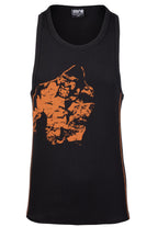 Gorilla Wear Monterey Tank Top - Black/Orange