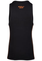 Gorilla Wear Monterey Tank Top - Black/Orange