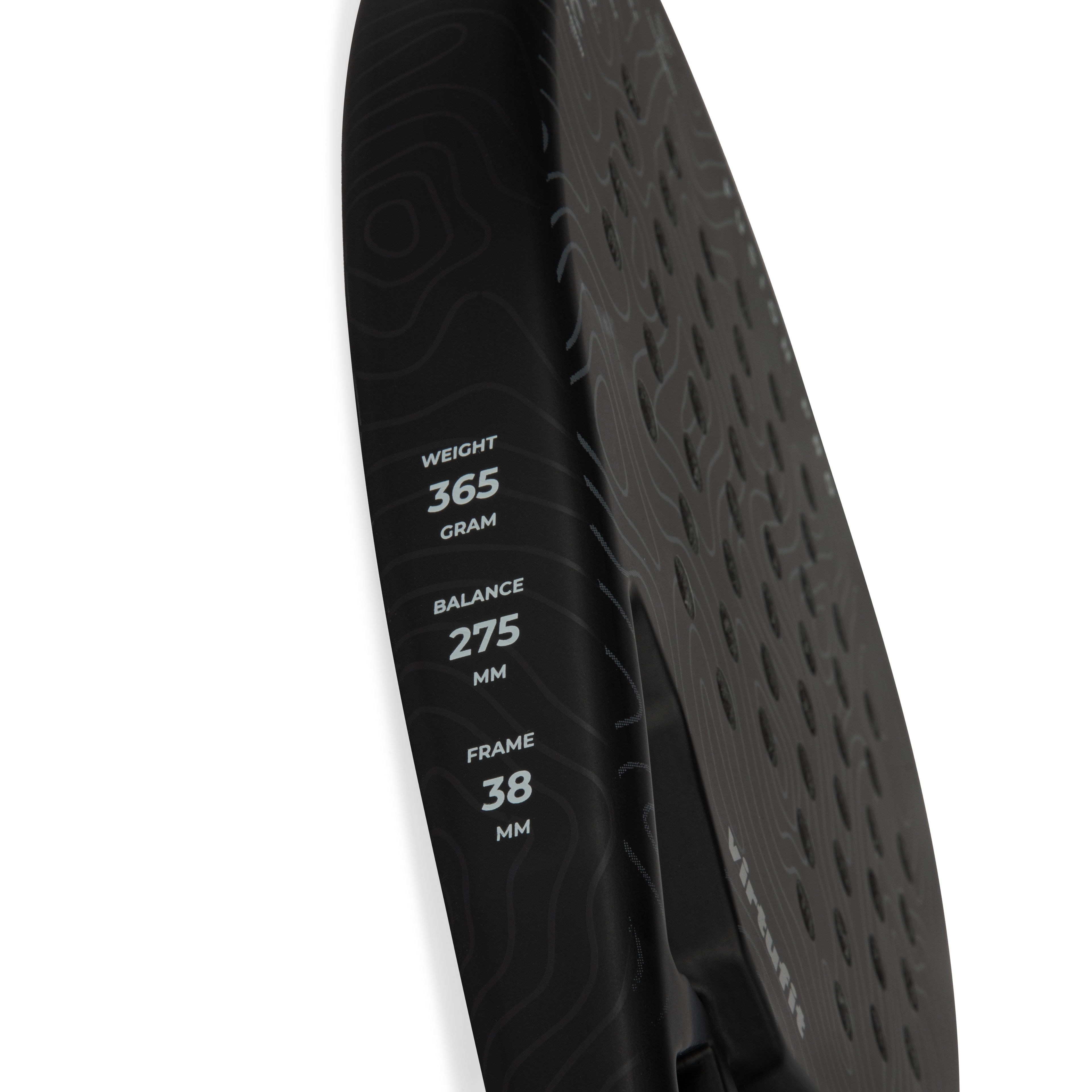 VirtuFit Fusion Pro Padel Racket - Black- Grey