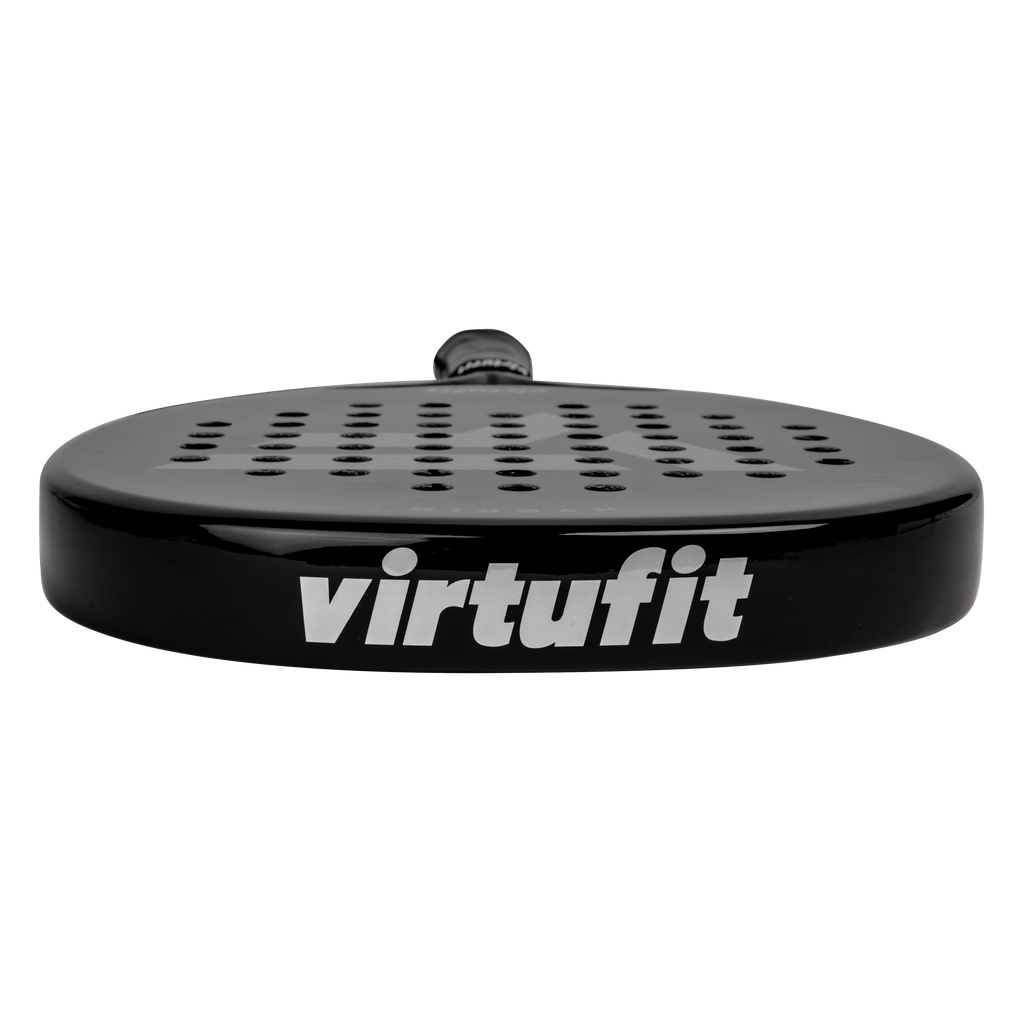 VirtuFit Hybrid Padel Racket - Black - Silver