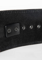 Gorilla Wear 4 Inch Premium Leather Lever Belt - Black