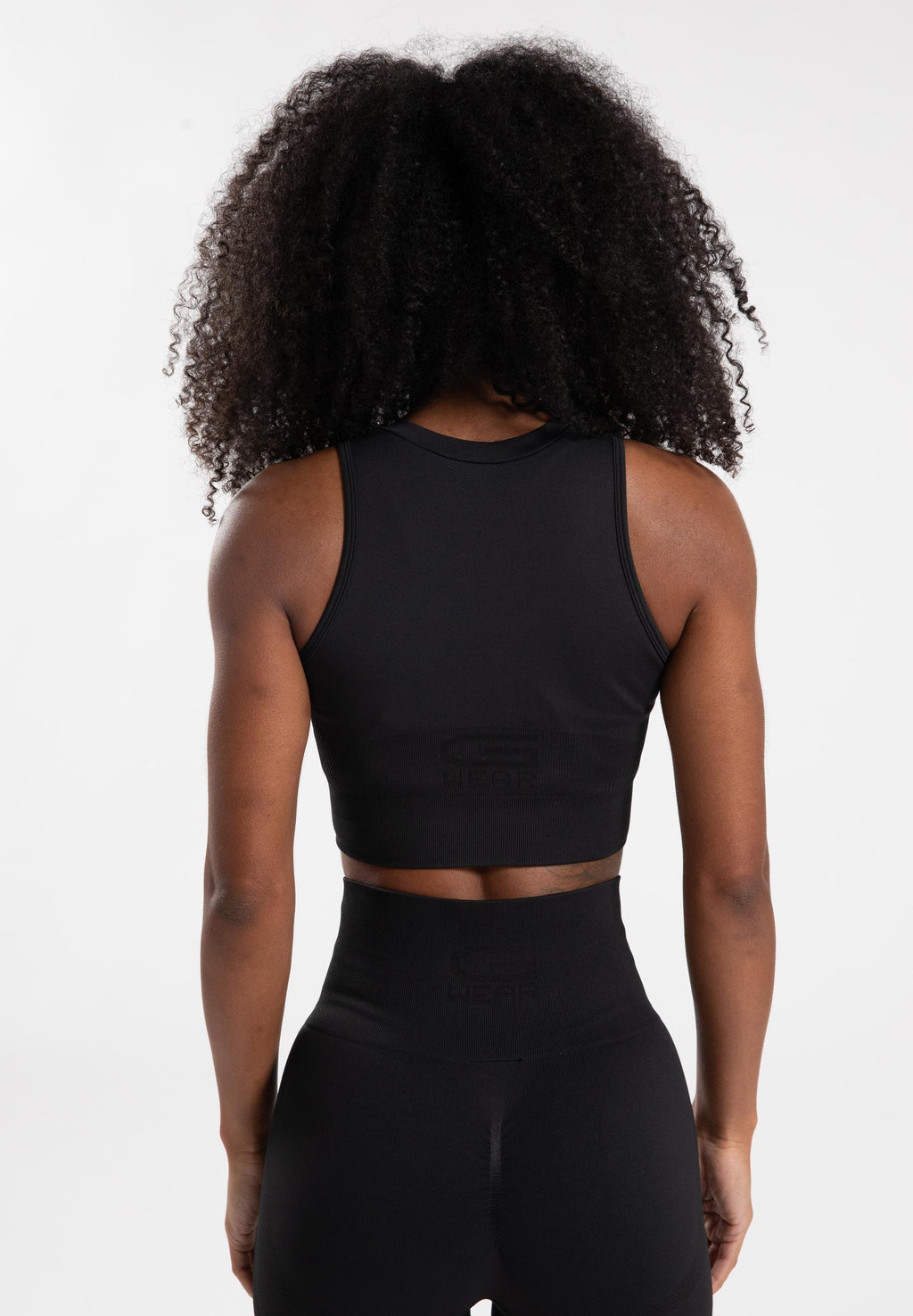 Gorilla Wear Olivia Seamless Crop Top - Black