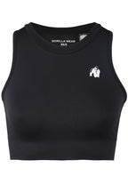 Gorilla Wear Olivia Seamless Crop Top - Black