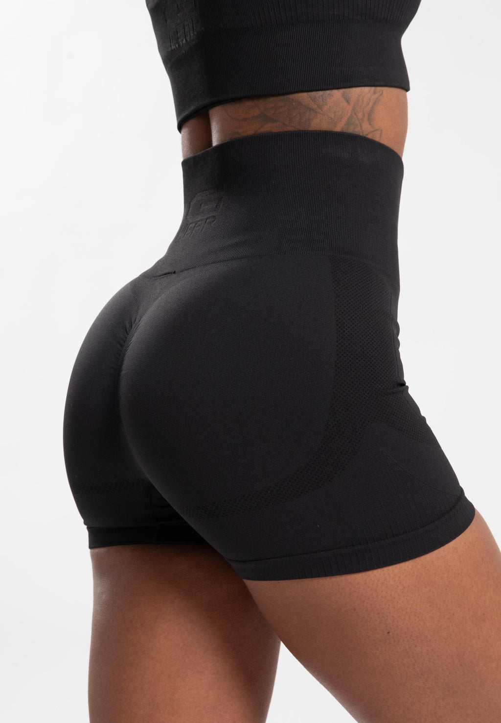 Gorilla Wear Olivia Seamless Shorts - Black