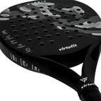 VirtuFit Hybrid Padel Racket - Black - Grey