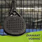 VirtuFit Fusion Pro Padel Racket - Black- Grey