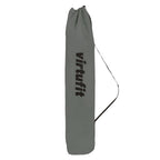 VirtuFit Foldable Camping Chair with Footrest - Grey