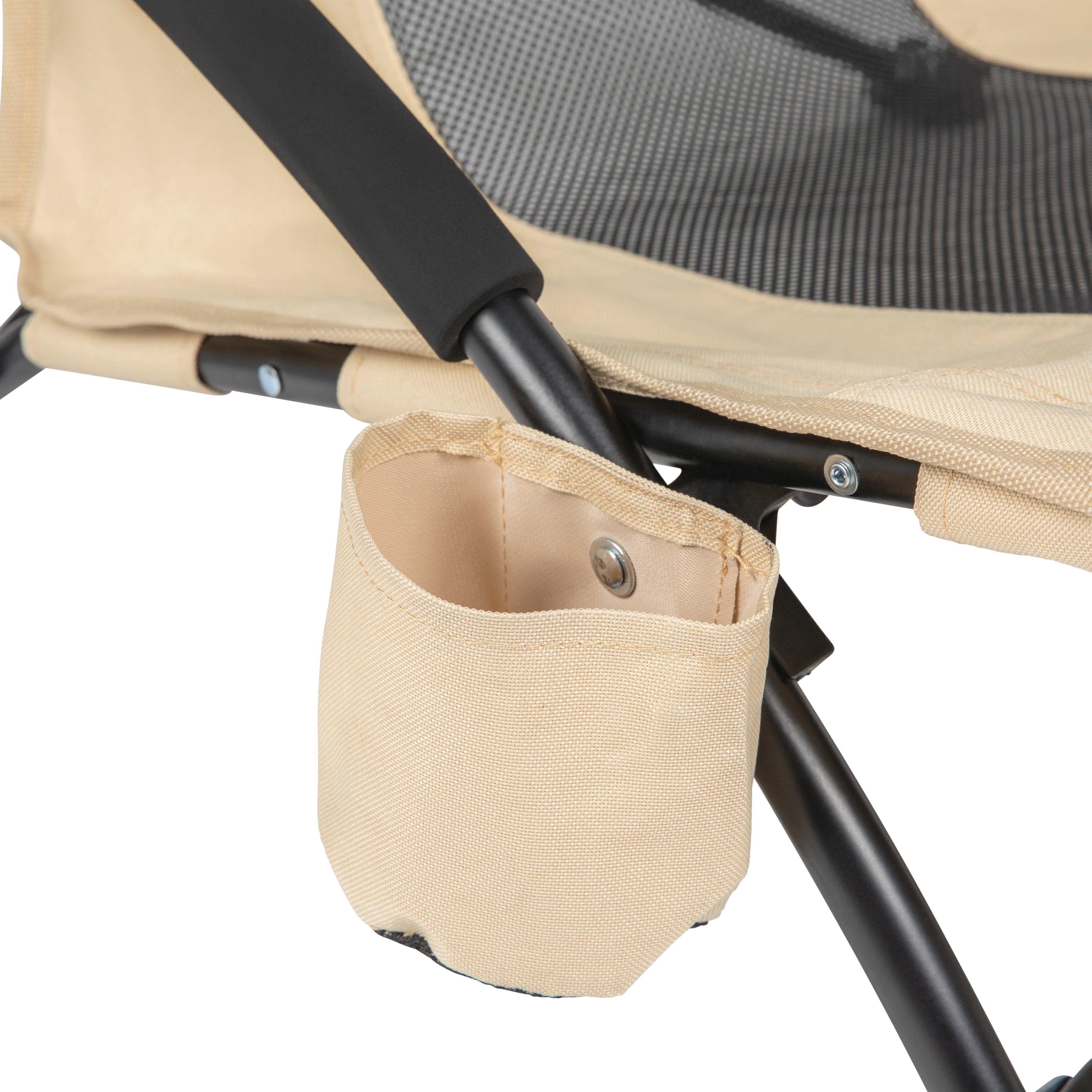 VirtuFit Foldable Beach Chair - Beige